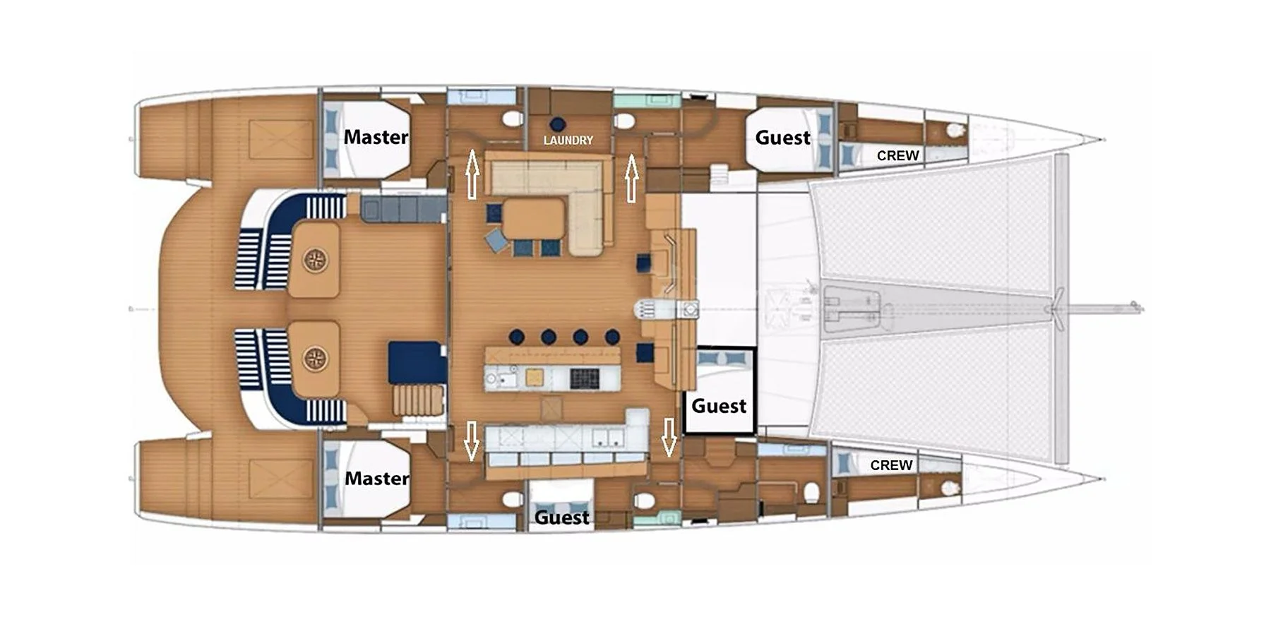 S/Cat Sameli deck layout