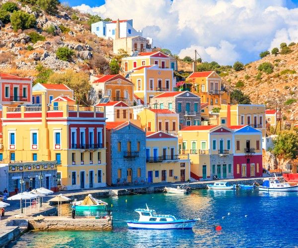 Symi Colorful Houses